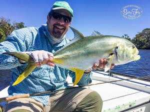 Crevalle Jack on fly